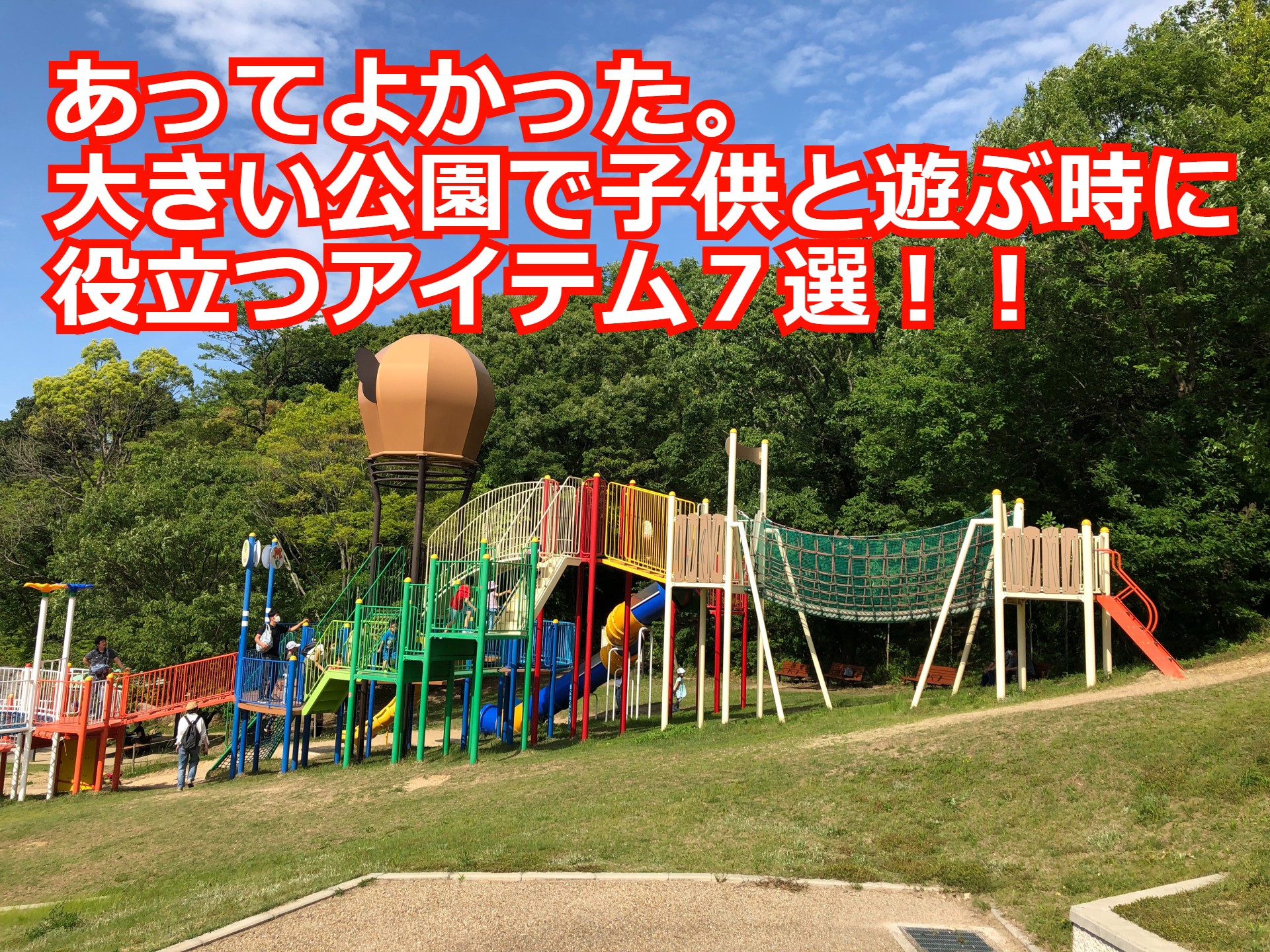 あってよかった 大きい公園で子供と遊ぶ時に役立つアイテム７選 Cocoparks