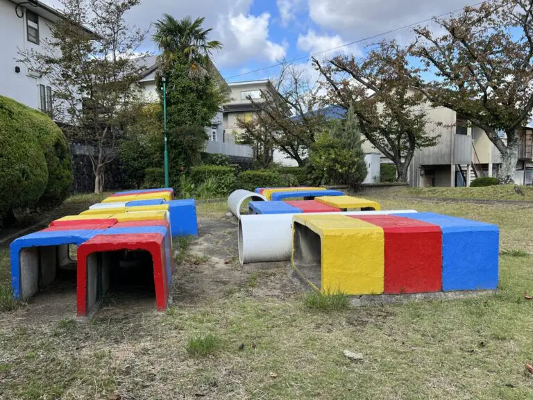 吹田市　ブロック広場