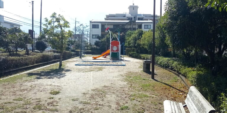 内瀬東区画整理二号公園の様子 3
