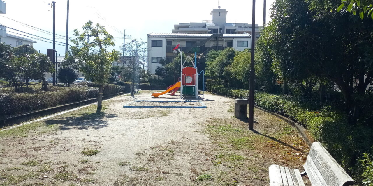 内瀬東区画整理二号公園の様子 4