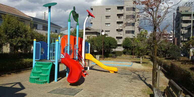 内瀬東区画整理二号公園の様子 5