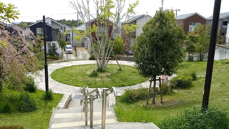 山手台新町中央公園の様子 2