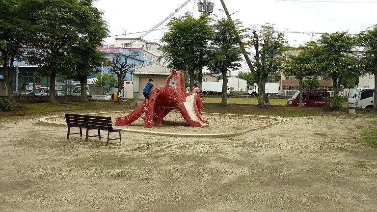 川田公園の様子