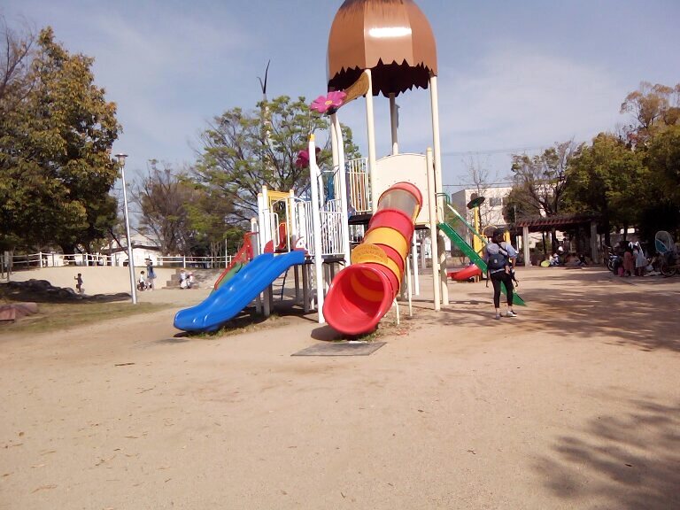 沢良宜公園の様子