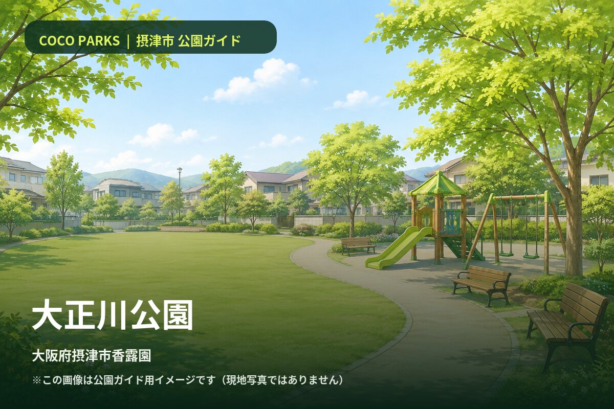大正川公園 公園ガイド画像(現地写真ではありません)